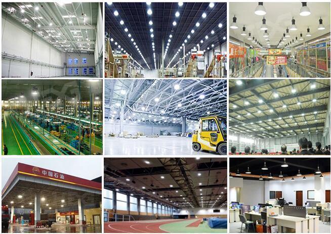 Llum LED Highbay s'utilitza principalment en quin lloc?