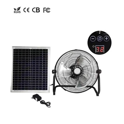 Ventilador solar portàtil amb bateria