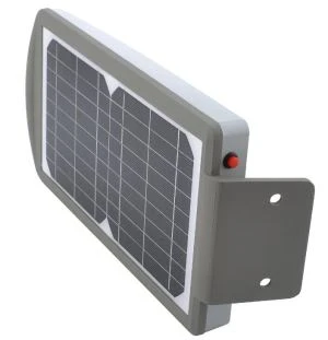8W 10W 12W Sensor de moviment a l'aire lliure Integrat tot en un llum de carrer solar LED